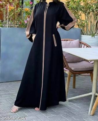 Hera Polyester Burqa With Hijab