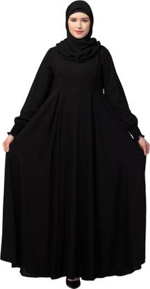 MUSLIM CLOSET Nida Matte Solid Abaya