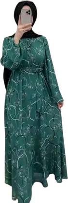 DUA ABAYA Nida Matte Self Design Burqa With Hijab