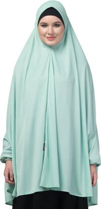 HIJAB WORLD Polyester Solid Abaya