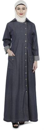 Momin Libas Polyester Solid Burqa