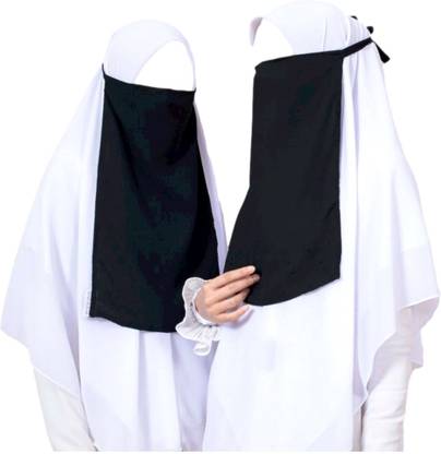 UNIQUE QUEEN Chiffon Self Design Abaya
