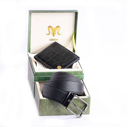 Aries Wallet & Belt Combo