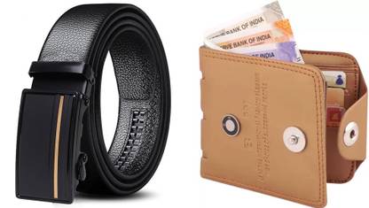 Trend Wallet & Belt Combo