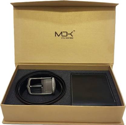 MOK WORLD Wallet & Belt Combo