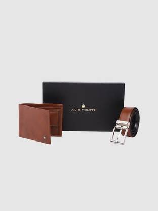 LOUIS PHILIPPE Belt, Wallet & Watch Combo