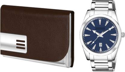 Shreeji Watch & Wallet Combo