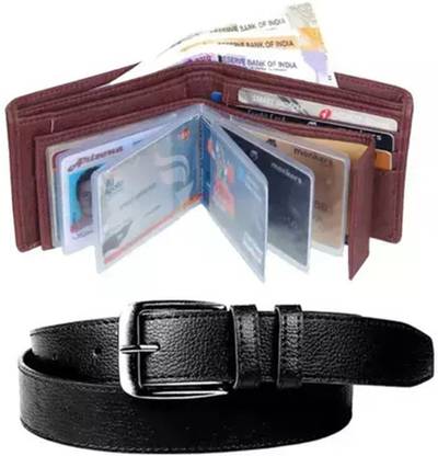HENEDA Wallet & Belt Combo
