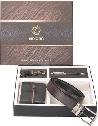ZEVORA Wallet & Belt Combo