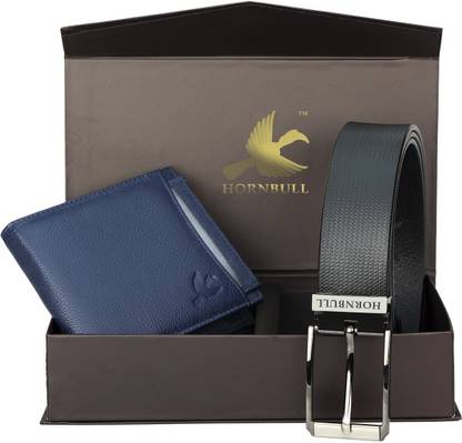 HORNBULL Wallet & Belt Combo