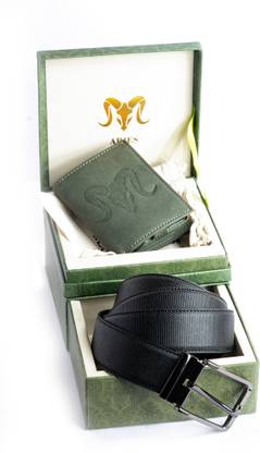 Aries Wallet & Belt Combo