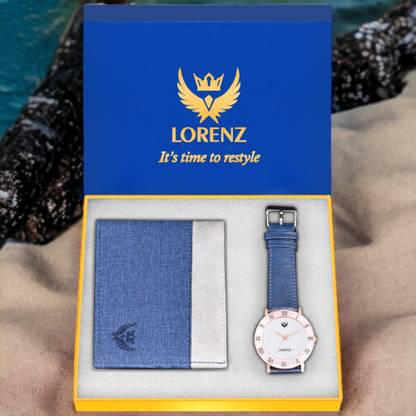 LORENZ Watch & Wallet Combo