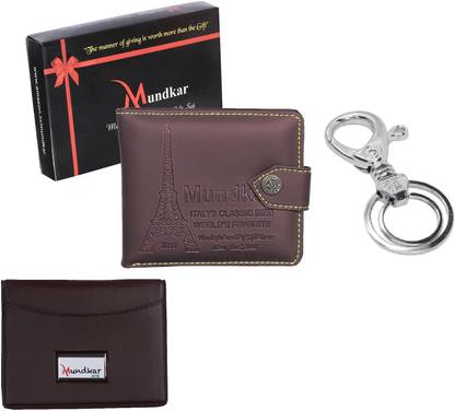 Peacock Mundkar Card Holder & Wallet Combo