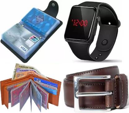 KAIN Belt, Wallet & Watch Combo