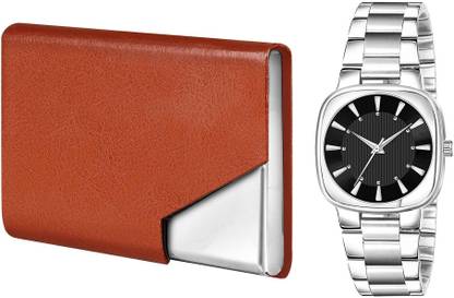 Shreeji Watch & Wallet Combo