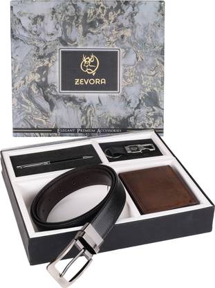 ZEVORA Wallet & Belt Combo