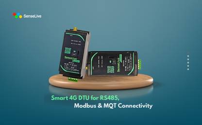 SENSELIVE TECHNOLOGY 100 Mbps SL8308M CAT1 4G Data Tranmission Unit for Remote Monitoring Access Point