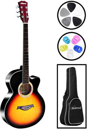Westwood WA10CM SB Acoustic Guitar Linden Wood Linden Wood