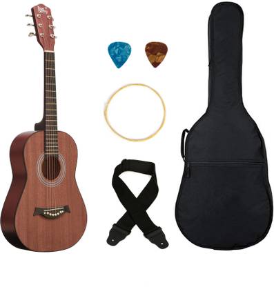 BLUEBERRY ,VIP-383, 38Inch Acoustic Guitar Sapele Mahogany Laminate Tech Wood Right Hand Orientation