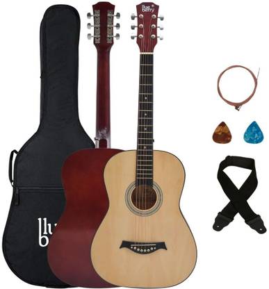 BLUEBERRY ,VIP-380, 38 Inch Acoustic Guitar Basswood, Linden Wood Tech Wood Right Hand Orientation