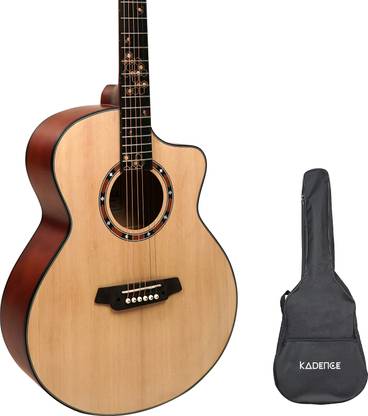 KADENCE KFR77-NAT 40 inch FR77(with Online Classes) Acoustic Guitar Spruce Wood Rosewood Right Hand Orientation