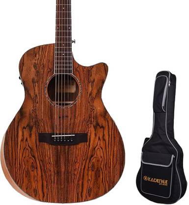 KADENCE Acoustica 40 Acoustic Guitar Butteryfly Wood A1013 With Fishman EQ-Online Class Acoustic Guitar Solid Wood Rosewood Right Hand Orientation
