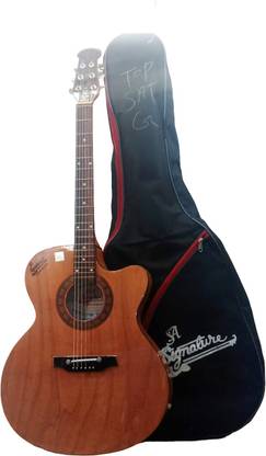 STAR MUSICAL STORE SA Signature Guitar With Bag ,2 Pic Pick Semi-acoustic Guitar Mahogany Rosewood Right Hand Orientation