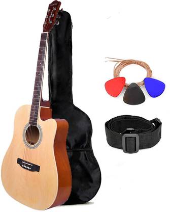 KADENCE Frontier Jumbo Semi Acoustic Guitar Combo(with Online Classes) Acoustic Guitar Rosewood Rosewood