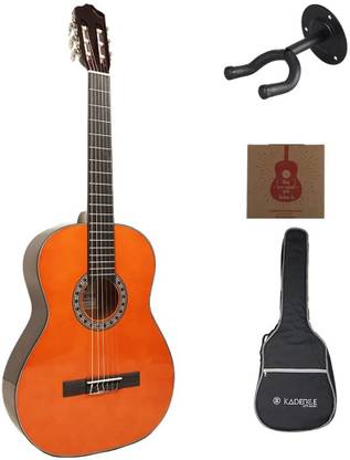 KADENCE KCL01 39'' Classical Guitar Nylon Strings, Truss Rod and bag for Beginner Classical Guitar Basswood Basswood Right Hand Orientation