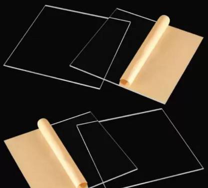 Maxclu Project Art and Craft Display A4 Size (2mm, Transparent ) 30 cm Acrylic Sheet