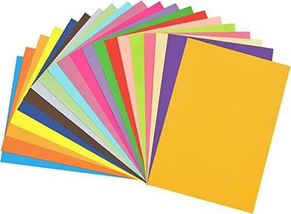 Caught Trendy Colored Paper 100 Sheets Pack A4 Size Colored Copy Paper Decorative Color Paper 8.3 inch Acrylic Sheet