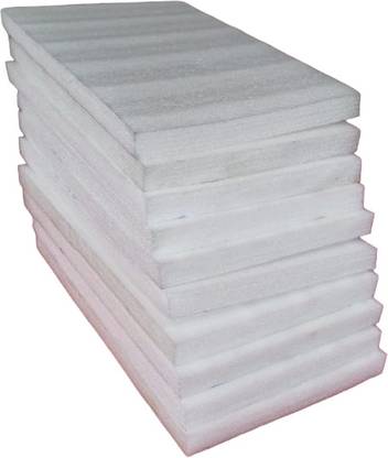 RAJCHEIF EPE Foam Sheet 16X10 Inches 20 MM Thickness, Set of 10 sheets (Multicolor) 16 inch Acrylic Sheet