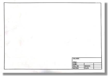 DUSHALA A2 size Engineering drawing 40 sheets 594 mm Acrylic Sheet