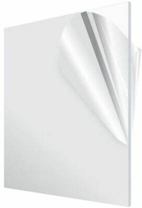 BARCROCK Acrylic 2mm Clear Transparent Sheet Multi Purpose Use in Art 6 Sheets 12" X 12" 30 cm Acrylic Sheet
