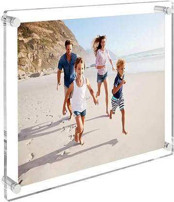 DHIAAN Acrylic Sandwich Frame|Wall Mounted|Signage Wall Sheet |Board for Ads(12*18) 18 cm Acrylic Sheet