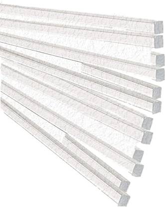 Amazevmprop Acrylic Clear UV-Resistant Plexiglass Rod Thickness Length (Square 12) 30 cm Acrylic Sheet