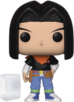 Funko Anime: Dragon Ball Z - Android 17 Pop! Vinyl Figure (Includes Compatible Pop Box
