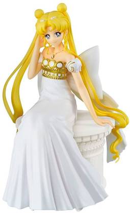 Mubco Super Sailor Moon Princess Serenity Figure Anime Collectible Model Toy Gift 13cm