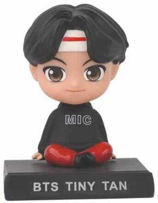 Quirkmall BTS Bangtan Boys Jimin Phone Holder Car Decoration Bobblehead Action Figure