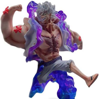 freakmall Monkey d Luffy 5th Gear Action Figure Body Building (20 cm)
