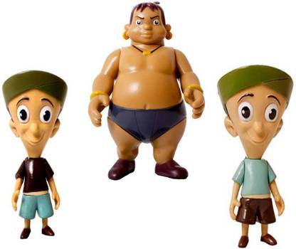 मैत्रा Kalia, Dholu & Bholu Figure for Kid, Chhota Bheem Figures Toy for Kids