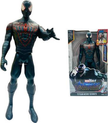 Ridhimani Union Legend Titan Hero Series 12-Inch Miles Morales Spiderman Action Figure Toy