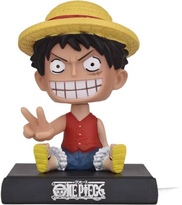 OFFO One Piece Luffy Bobblehead for car dashboard, Office Desk and Study Table