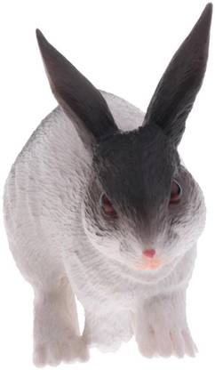 Lyla Realistic Plastic Animal Model Figure Rabbit Model Figurine Kids Toy Both Indoor