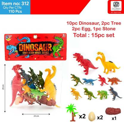 WONDER CREATURES 312 DINOSAURE SET