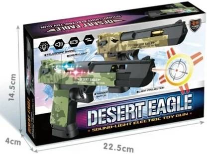 SOPALI Desert Eagle Electric Gun sound and light for kids