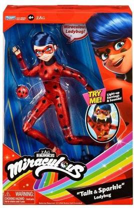 Miraculous Talk and Sparkle Ladybug Deluxe Doll