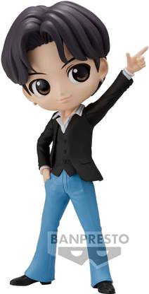 Bandai Banpresto Official BTS K Pop Tinytan Dynamite Q Posket - Suga - Ver.A