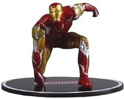 Pinaka Marvels Avengers Iron Man Pose Round Stand in Action Figurine