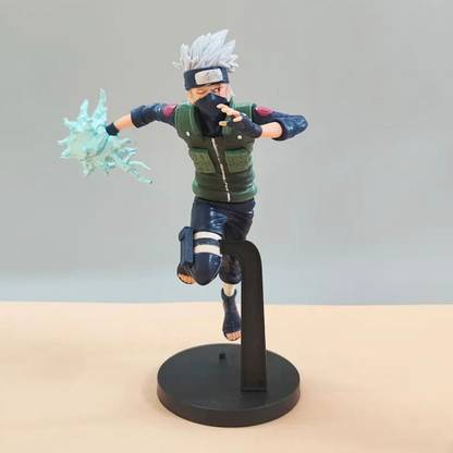Mubco Naruto Shippuden Hatake Kakashi Figure | PVC Anime Collectible Model Toys | 20cm